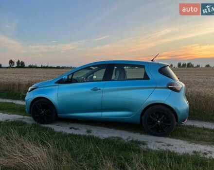 Синий Рено Зое, объемом двигателя 0 л и пробегом 45 тыс. км за 13950 $, фото 5 на Automoto.ua
