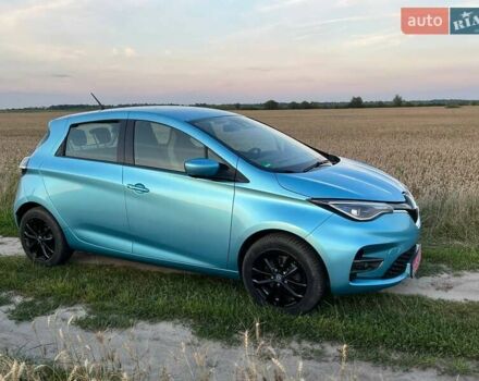 Синий Рено Зое, объемом двигателя 0 л и пробегом 45 тыс. км за 13950 $, фото 14 на Automoto.ua