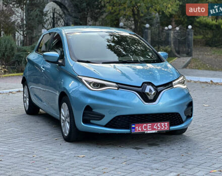 Синий Рено Зое, объемом двигателя 0 л и пробегом 50 тыс. км за 11700 $, фото 5 на Automoto.ua