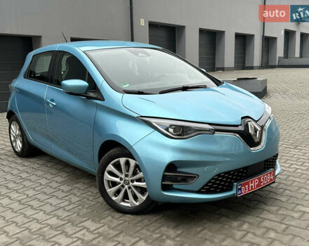 Синій Рено Зое, об'ємом двигуна 0 л та пробігом 47 тис. км за 12300 $, фото 1 на Automoto.ua