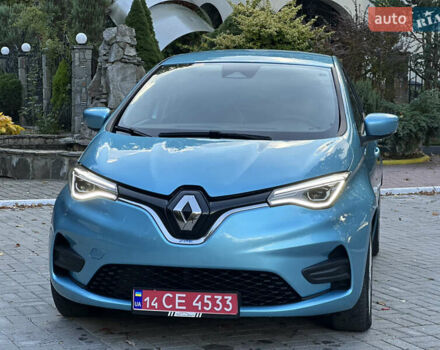 Синий Рено Зое, объемом двигателя 0 л и пробегом 50 тыс. км за 11700 $, фото 3 на Automoto.ua