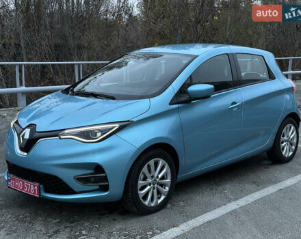 Синій Рено Зое, об'ємом двигуна 0 л та пробігом 39 тис. км за 13990 $, фото 1 на Automoto.ua