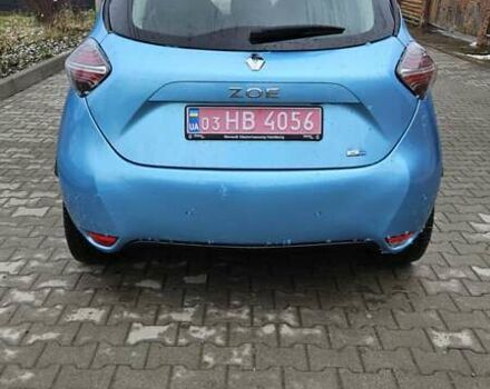 Синий Рено Зое, объемом двигателя 0 л и пробегом 49 тыс. км за 14500 $, фото 5 на Automoto.ua