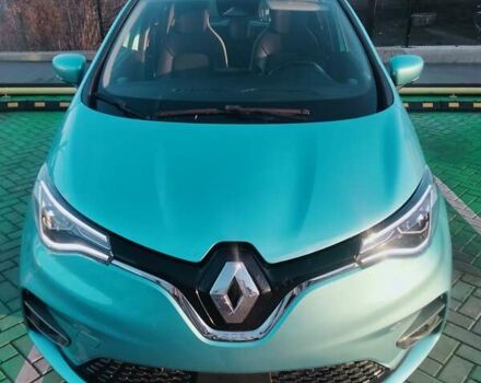 Синий Рено Зое, объемом двигателя 0 л и пробегом 23 тыс. км за 13300 $, фото 10 на Automoto.ua