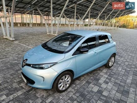 Синий Рено Зое, объемом двигателя 0 л и пробегом 94 тыс. км за 6150 $, фото 1 на Automoto.ua