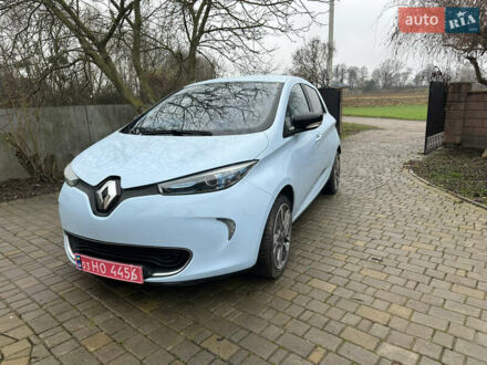 Синий Рено Зое, объемом двигателя 0 л и пробегом 22 тыс. км за 7599 $, фото 1 на Automoto.ua