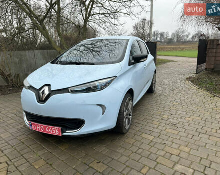 Синий Рено Зое, объемом двигателя 0 л и пробегом 22 тыс. км за 7599 $, фото 1 на Automoto.ua