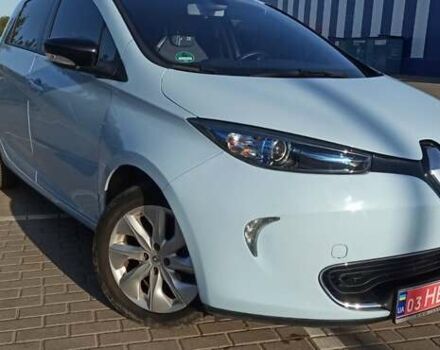 Синий Рено Зое, объемом двигателя 0 л и пробегом 44 тыс. км за 6750 $, фото 1 на Automoto.ua