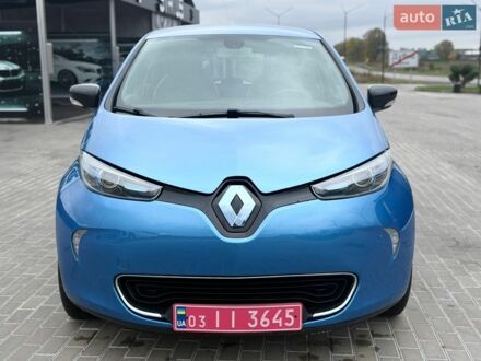 Синій Рено Зое, об'ємом двигуна 0 л та пробігом 72 тис. км за 7600 $, фото 1 на Automoto.ua