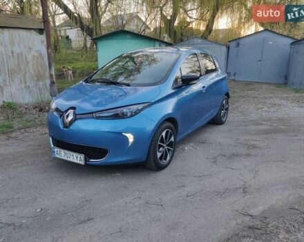 Синій Рено Зое, об'ємом двигуна 0 л та пробігом 161 тис. км за 9900 $, фото 1 на Automoto.ua
