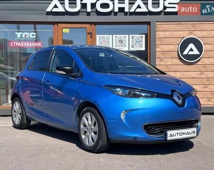 Синий Рено Зое, объемом двигателя 0 л и пробегом 95 тыс. км за 6900 $, фото 1 на Automoto.ua