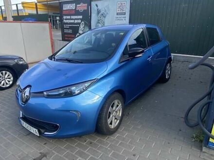 Синий Рено Зое, объемом двигателя 0 л и пробегом 240 тыс. км за 7600 $, фото 1 на Automoto.ua