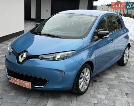 Синій Рено Зое, об'ємом двигуна 0 л та пробігом 105 тис. км за 5950 $, фото 1 на Automoto.ua