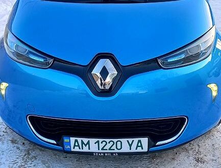 Синій Рено Зое, об'ємом двигуна 0 л та пробігом 0 тис. км за 7000 $, фото 1 на Automoto.ua