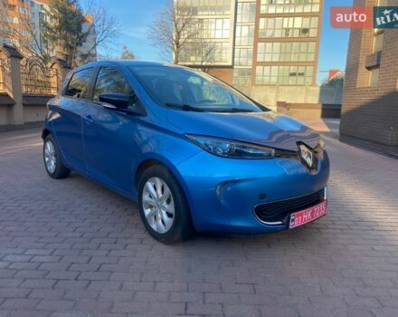 Синій Рено Зое, об'ємом двигуна 0 л та пробігом 108 тис. км за 6500 $, фото 1 на Automoto.ua