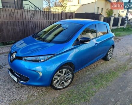 Синий Рено Зое, объемом двигателя 0 л и пробегом 130 тыс. км за 8900 $, фото 1 на Automoto.ua