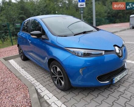 Синій Рено Зое, об'ємом двигуна 0 л та пробігом 132 тис. км за 9300 $, фото 1 на Automoto.ua