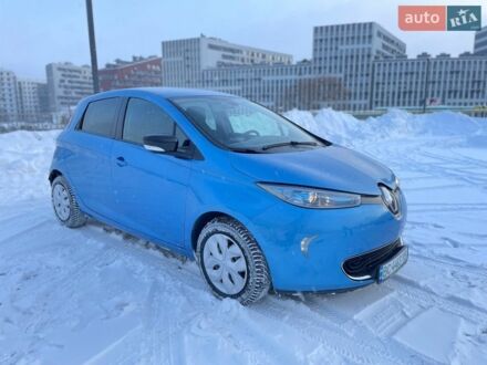 Синий Рено Зое, объемом двигателя 0 л и пробегом 162 тыс. км за 8900 $, фото 1 на Automoto.ua