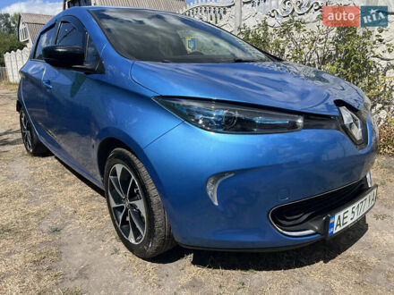 Рено Зое 2017 у Дніпро (Дніпропетровську) на Automoto.ua Синій Рено Зое, об'ємом двигуна 0 л та пробігом 128 тис. км за 10199 $, фото 1 на Automoto.ua