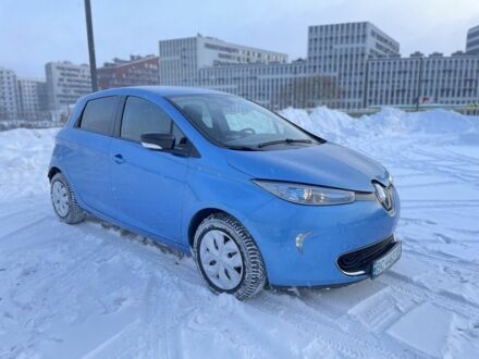 Синий Рено Зое, объемом двигателя 0 л и пробегом 162 тыс. км за 9600 $, фото 1 на Automoto.ua
