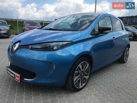 Рено Зое 2017 в Львове на Automoto.ua Синий Рено Зое, объемом двигателя 0 л и пробегом 137 тыс. км за 9490 $, фото 1 на Automoto.ua