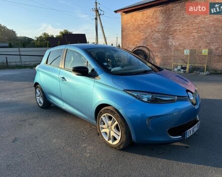Синій Рено Зое, об'ємом двигуна 0 л та пробігом 107 тис. км за 9950 $, фото 1 на Automoto.ua