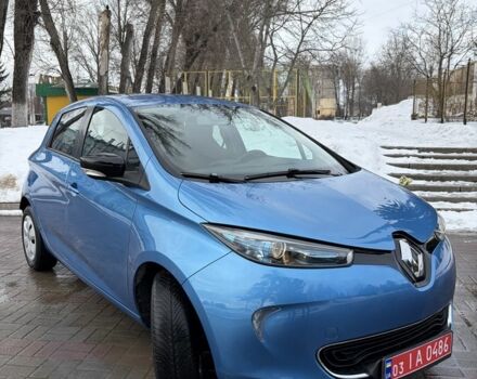 Синий Рено Зое, объемом двигателя 0 л и пробегом 107 тыс. км за 9500 $, фото 1 на Automoto.ua