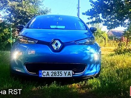 Синій Рено Зое, об'ємом двигуна 90 л та пробігом 87 тис. км за 7700 $, фото 1 на Automoto.ua