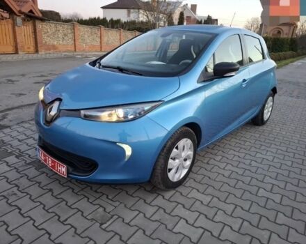 Синий Рено Зое, объемом двигателя 1 л и пробегом 110 тыс. км за 9900 $, фото 1 на Automoto.ua