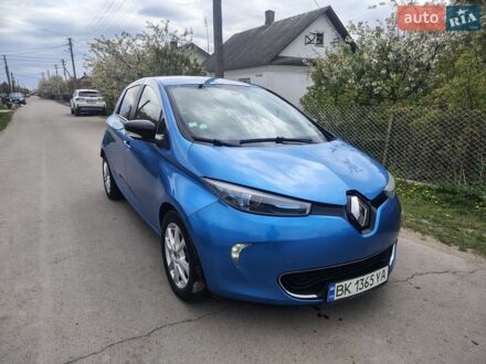 Синий Рено Зое, объемом двигателя 0 л и пробегом 169 тыс. км за 8900 $, фото 1 на Automoto.ua