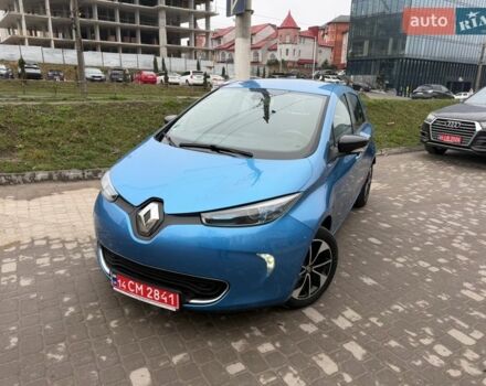 Синій Рено Зое, об'ємом двигуна 0 л та пробігом 76 тис. км за 8700 $, фото 1 на Automoto.ua