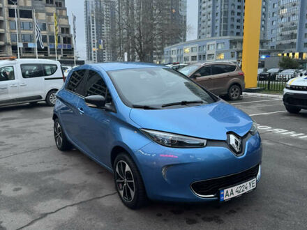 Синій Рено Зое, об'ємом двигуна 0 л та пробігом 61 тис. км за 11400 $, фото 1 на Automoto.ua