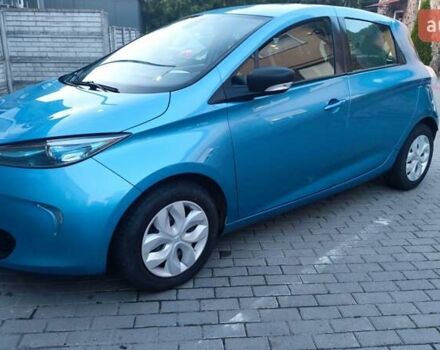 Синій Рено Зое, об'ємом двигуна 0 л та пробігом 82 тис. км за 9300 $, фото 1 на Automoto.ua