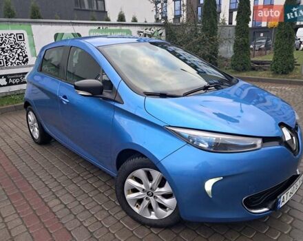 Синий Рено Зое, объемом двигателя 0 л и пробегом 141 тыс. км за 8999 $, фото 1 на Automoto.ua