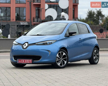 Синій Рено Зое, об'ємом двигуна 0 л та пробігом 99 тис. км за 9500 $, фото 1 на Automoto.ua