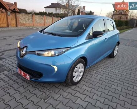 Синий Рено Зое, объемом двигателя 0 л и пробегом 69 тыс. км за 8900 $, фото 1 на Automoto.ua