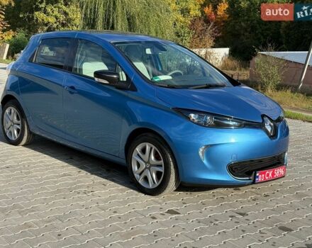 Синий Рено Зое, объемом двигателя 0 л и пробегом 68 тыс. км за 9700 $, фото 1 на Automoto.ua