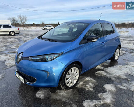 Синий Рено Зое, объемом двигателя 0 л и пробегом 120 тыс. км за 8900 $, фото 1 на Automoto.ua
