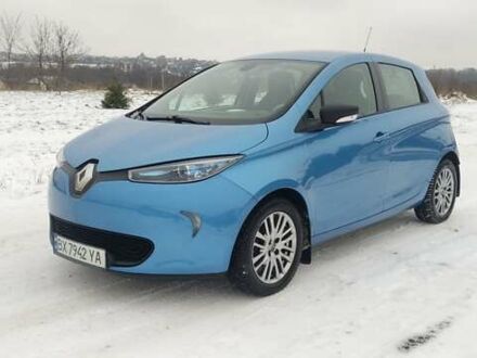 Синій Рено Зое, об'ємом двигуна 0 л та пробігом 70 тис. км за 9000 $, фото 1 на Automoto.ua