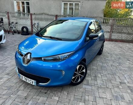 Синій Рено Зое, об'ємом двигуна 0 л та пробігом 191 тис. км за 9500 $, фото 1 на Automoto.ua