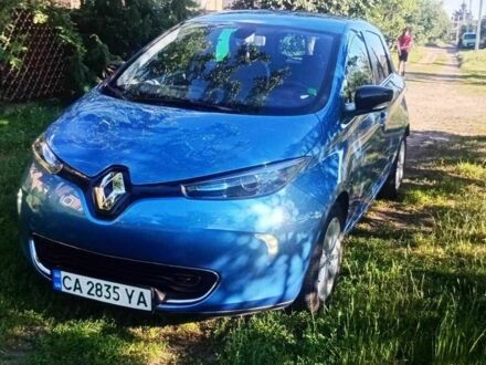 Синій Рено Зое, об'ємом двигуна 0 л та пробігом 87 тис. км за 7500 $, фото 1 на Automoto.ua