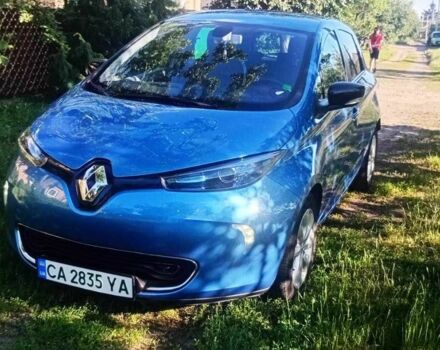 Синий Рено Зое, объемом двигателя 0 л и пробегом 87 тыс. км за 7500 $, фото 1 на Automoto.ua