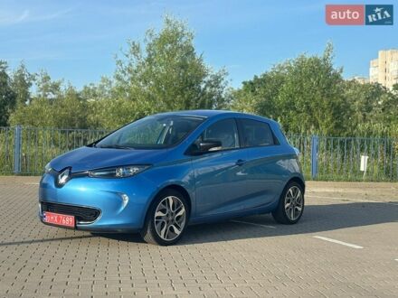 Синий Рено Зое, объемом двигателя 0 л и пробегом 147 тыс. км за 9200 $, фото 1 на Automoto.ua