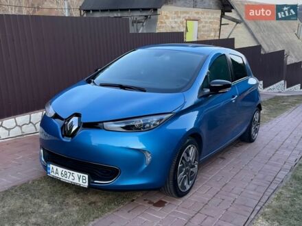 Синій Рено Зое, об'ємом двигуна 0 л та пробігом 110 тис. км за 8900 $, фото 1 на Automoto.ua