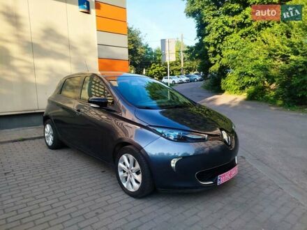 Синий Рено Зое, объемом двигателя 0 л и пробегом 62 тыс. км за 8900 $, фото 1 на Automoto.ua