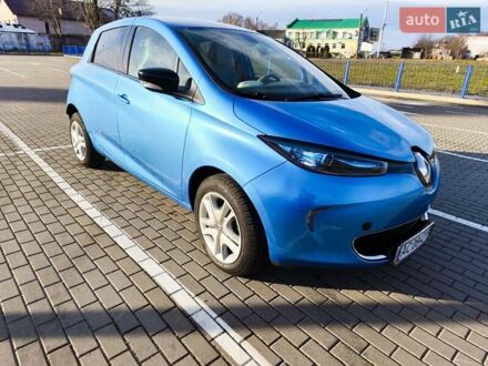 Рено Зое 2017 в Нововолынск на Automoto.ua Синий Рено Зое, объемом двигателя 0 л и пробегом 56 тыс. км за 9000 $, фото 1 на Automoto.ua