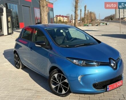 Синий Рено Зое, объемом двигателя 0 л и пробегом 110 тыс. км за 9800 $, фото 1 на Automoto.ua