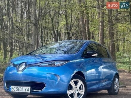 Синий Рено Зое, объемом двигателя 0 л и пробегом 68 тыс. км за 9640 $, фото 1 на Automoto.ua