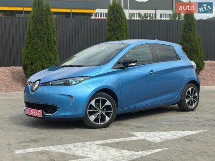 Синий Рено Зое, объемом двигателя 0 л и пробегом 118 тыс. км за 10350 $, фото 1 на Automoto.ua