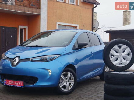 Синий Рено Зое, объемом двигателя 0 л и пробегом 147 тыс. км за 8888 $, фото 1 на Automoto.ua